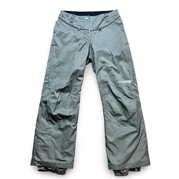 Black Dot Womens Waterproof Snow Pants Ski Pants Size Small Gray - Picture 1 of 7